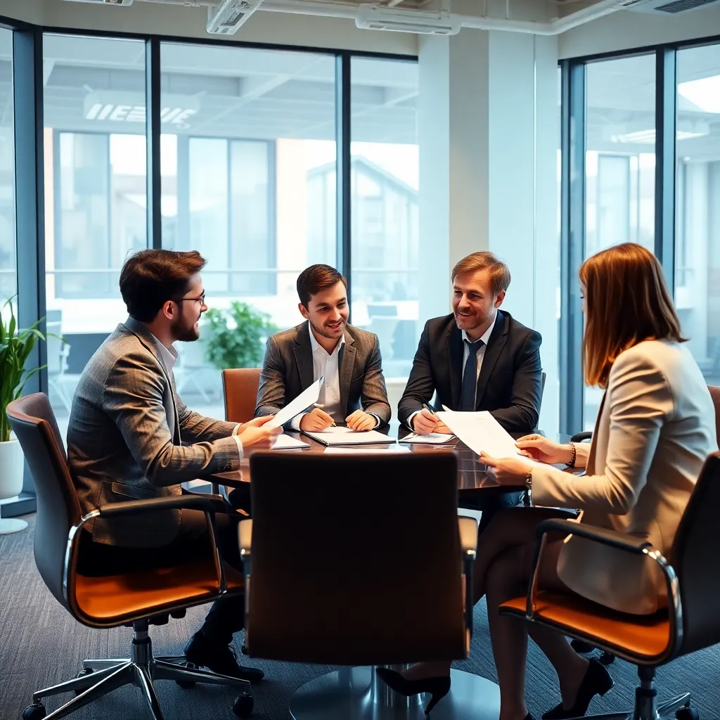 Workshop facilitator leidt strategische planningssessie